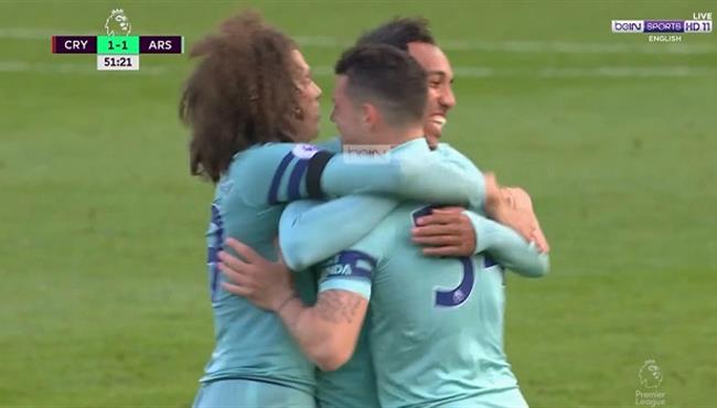 اهداف مباراة ارسنال وكريستال بالاس 2 2 الدوري الانجليزي