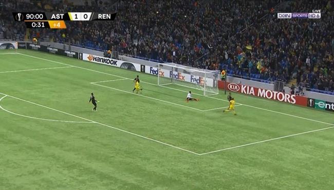 اهداف مباراة أستانا ورين 2 0 الدوري الاوروبي