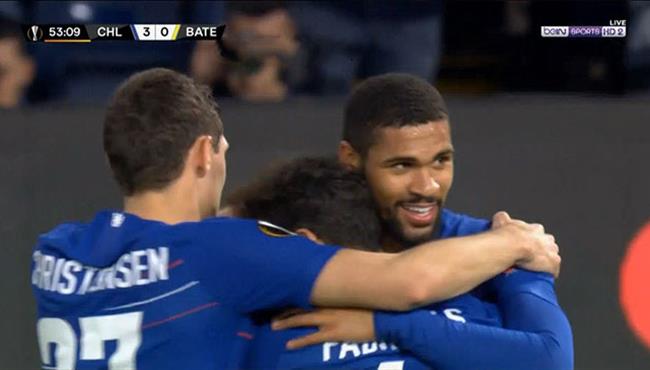 اهداف مباراة تشيلسي وباتي بوريسوف 3 1 الدوري الاوروبي