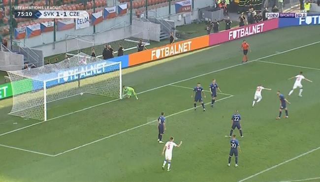 اهداف مباراة التشيك وسلوفاكيا 2 1 دوري الأمم الأوروبية