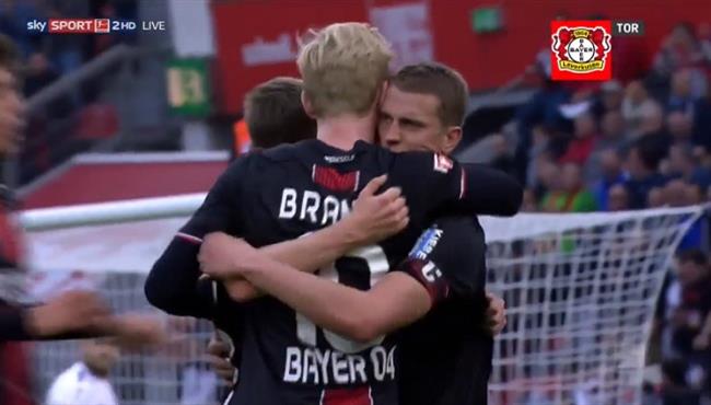 اهداف مباراة باير ليفركوزن و هانوفر 2 2 الدوري الالماني