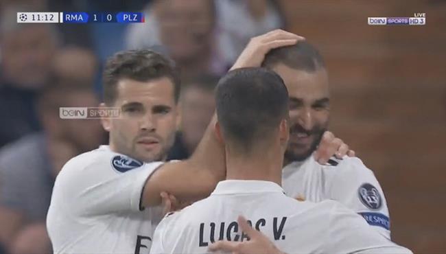 اهداف مباراة ريال مدريد وفيكتوريا بلزن 2 1 تعليق رؤوف خليف