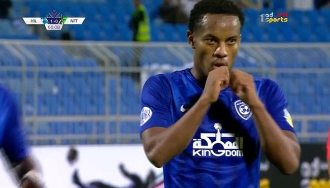 هدف الهلال الثاني فى مرمي النفط بالبطولة العربية