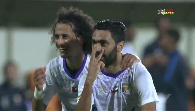 هدف حسين الشحات في مرمي عجمان