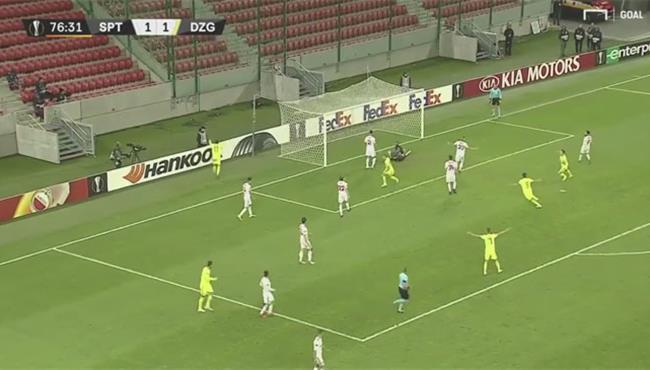 اهداف مباراة سبارتاك ترنافا ودينامو زغرب 1 2 الدوري الاوروبي