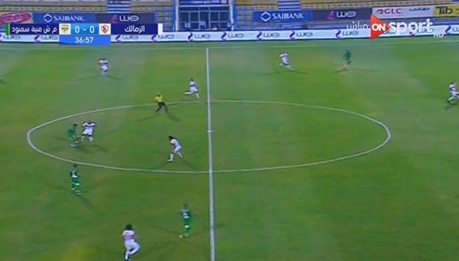 كوبري رائع من لاعب منية سمنود لمحمود كهربا