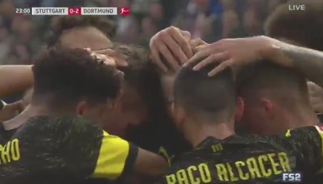 اهداف مباراة بوروسيا دورتموند وشتوتجارت 4 0 الدورى الالمانى