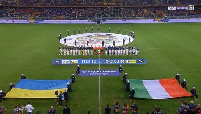 ملخص مباراة ايطاليا واوكرانيا مباراة ودية