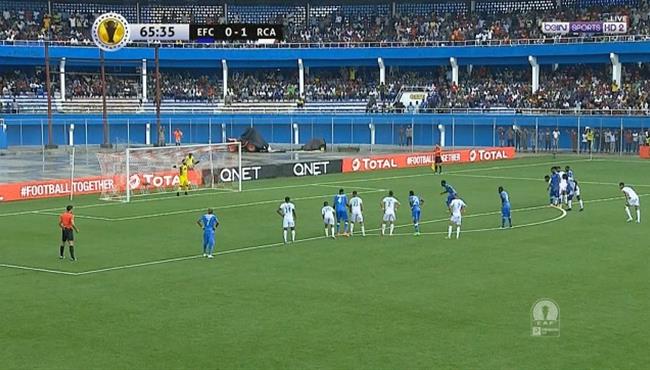 انييمبا يهدر ركلة جزاء امام الرجاء بكاس الكونفيدرالية