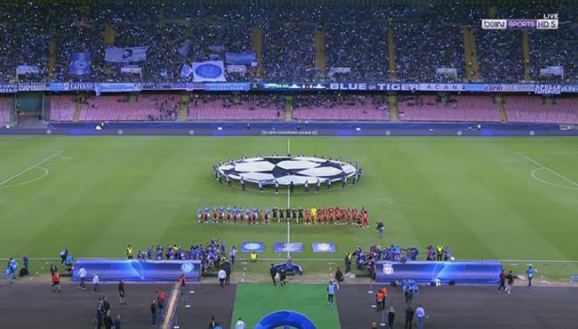 ملخص مباراة ليفربول ونابولى تعليق حفيظ دراجى