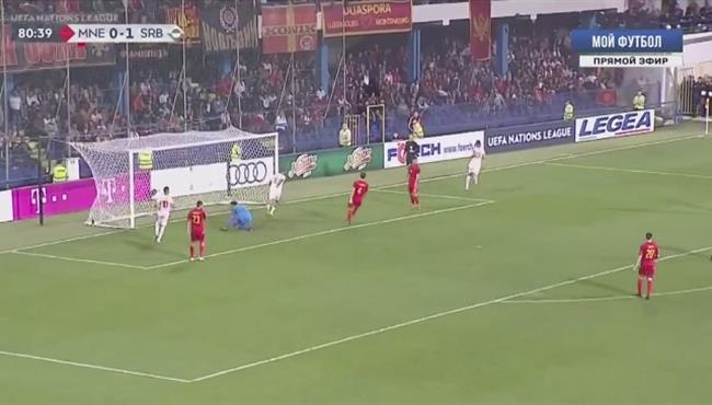 اهداف مباراة مونتينيجرو وصربيا 0 2 دوري الامم الاوروبية