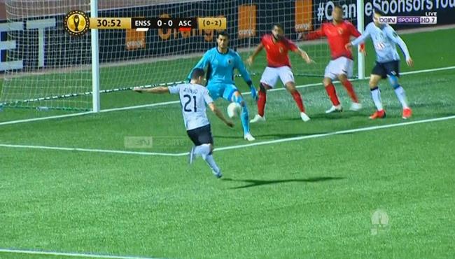 سمير عيبود يهدر هدف مؤكد لـ وفاق سطيف امام الاهلي