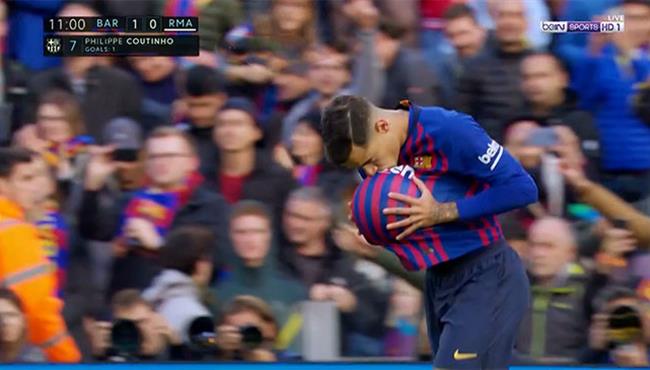 هدف كوتينيو فى مرمي ريال مدريد تعليق عصام الشوالي