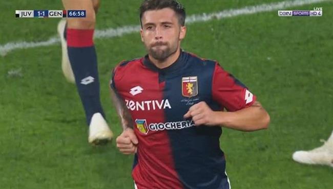 هدف تعادل جنوي مع يوفنتوس 1 1 الدورى الايطالى