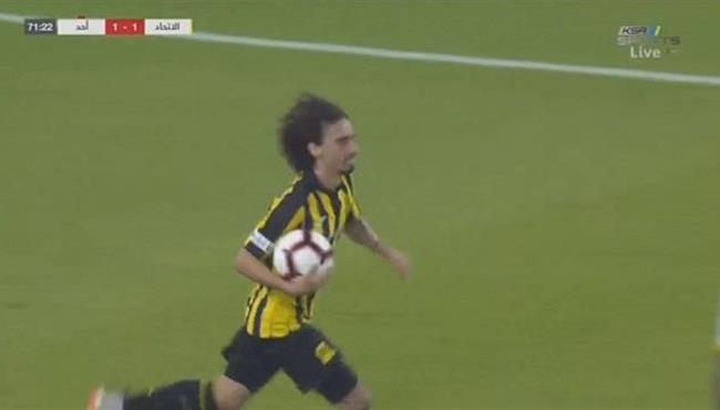 هدف تعادل اتحاد جدة مع احد بالدورى السعودى