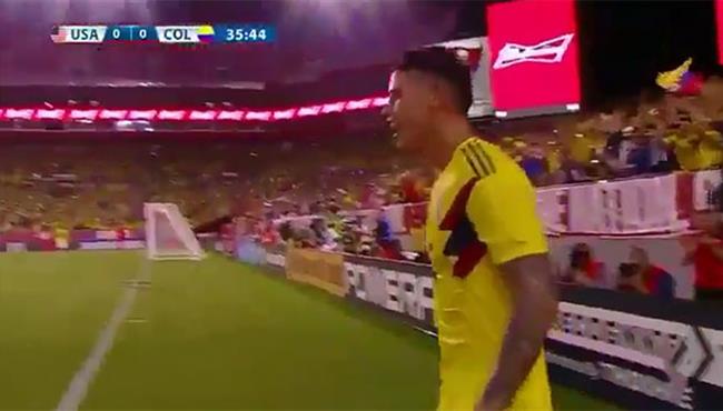 هدف خاميس رودريجيز العالمي في مرمي امريكا