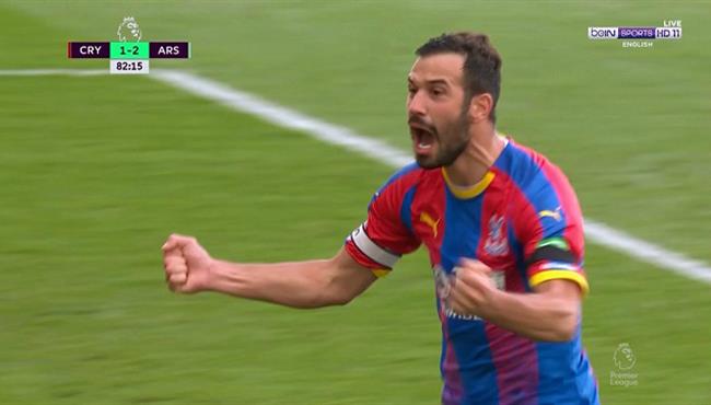 هدف تعادل كريستال بالاس مع ارسنال 2 2 الدوري الانجليزي