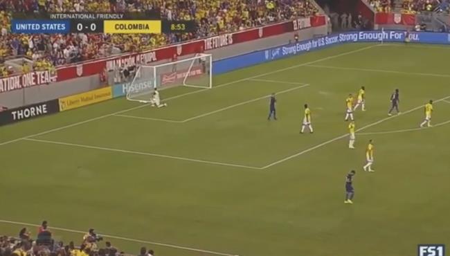 ملخص واهداف مباراة كولومبيا وامريكا