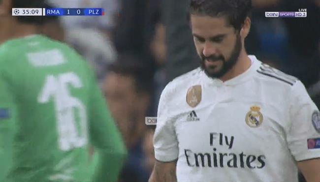 ايسكو يهدر هدف محقق امام فيكتوريا بلزن