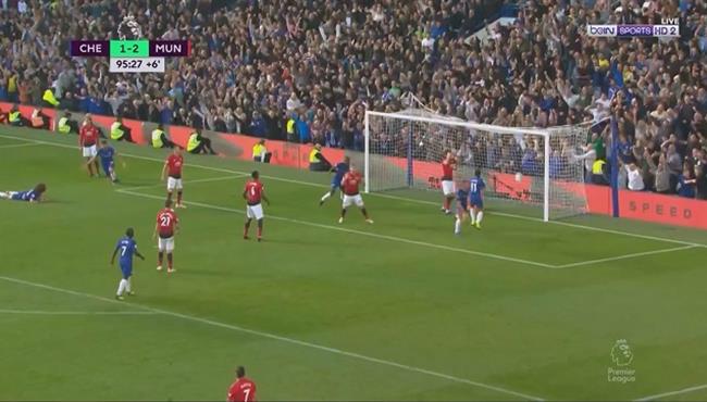هدف تعادل تشيلسي القاتل مع مانشستر يونايتد 2 2 الدوري الانجليزي