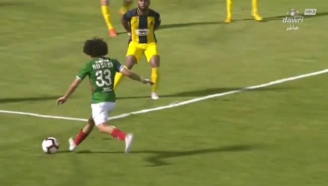 حسين السيد يصنع هدف فوز الاتفاق على الحزم 1 0 الدوري السعودي