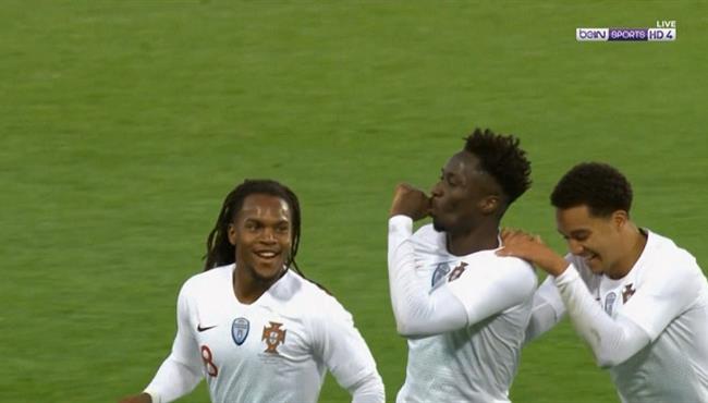 هدف البرتغال الثاني في مرمي اسكتلندا