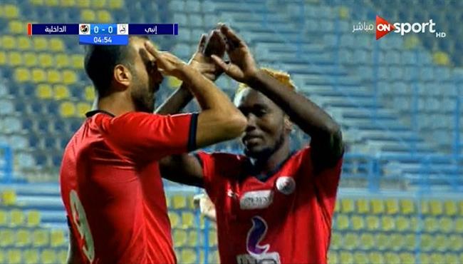 اهداف مباراة انبي والداخلية 1 1 الدوري المصري