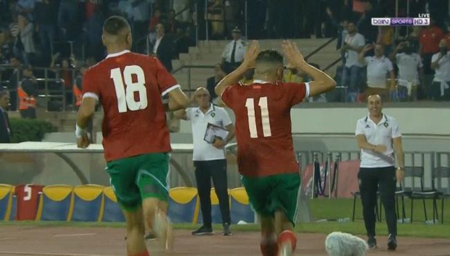 هدف فوز المغرب القاتل على جزر القمر 1 0 تصفيات امم افريقيا