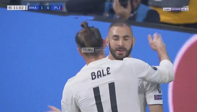 هدف ريال مدريد الاول فى مرمي فيكتوريا بلزن تعليق رؤوف خليف