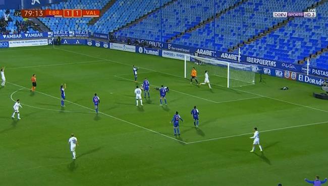 اهداف مباراة فالنسيا وايبرو 2 1 كاس ملك اسبانيا