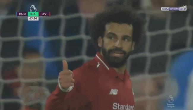 ملخص لمسات محمد صلاح فى مباراة ليفربول وهدرسفيلد