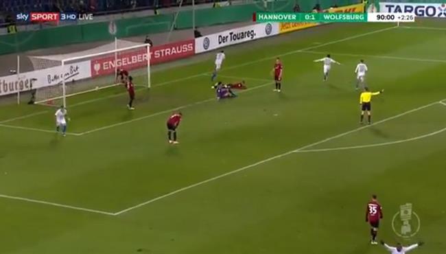 اهداف مباراة فولفسبورج وهانوفر 2 0 كأس المانيا