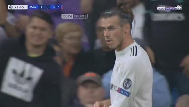 هدف جاريث بيل الملغي امام فيكتوريا بلزن