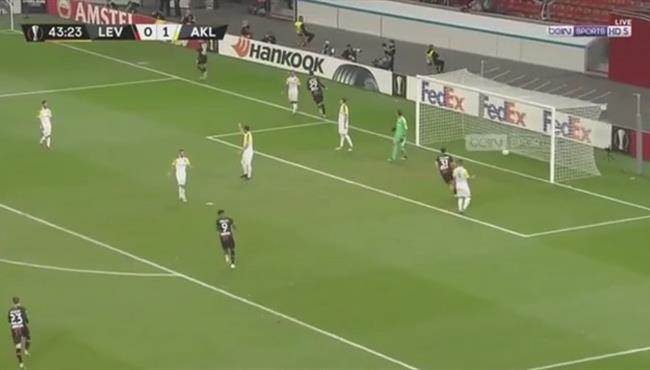 اهداف مباراة باير ليفركوزن وآيك لارناكا 4 2 الدوري الاوروبي