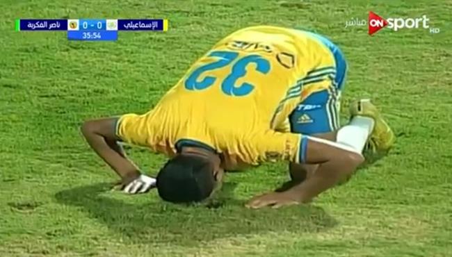 هدف الاسماعيلي الاول فى مرمى ناصر الفكرية