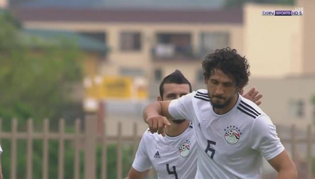 هدف مصر الاول فى مرمى سوازيلاند احمد حجازي