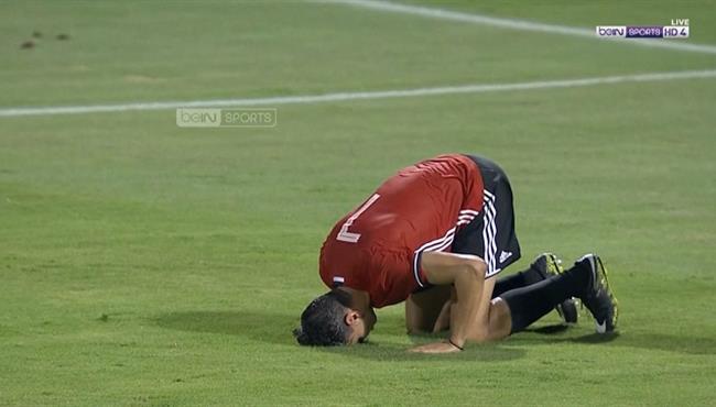 هدف ليبيا الاول في مرمي نيجيريا