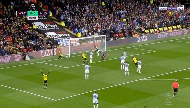 هدف بيريرا الرائع في مرمي هدرسفيلد