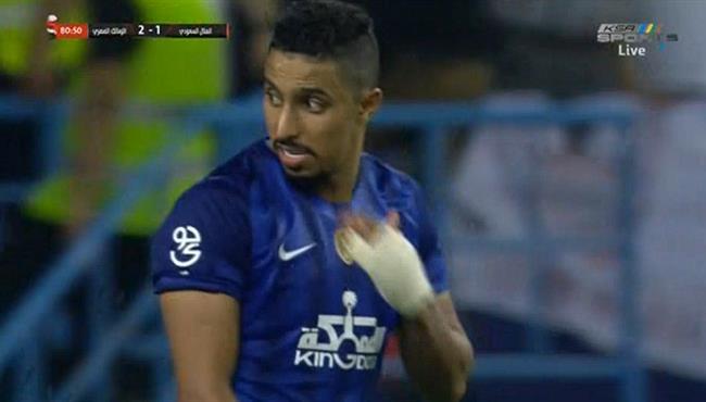 سالم الدوسري يهدر فرصة هدف محقق امام الزمالك