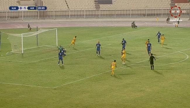هدف استراليا الثاني في مرمي الكويت