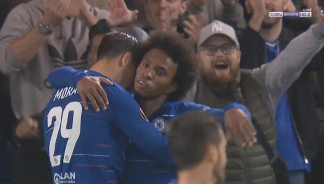 هدف فوز تشيلسى على مول فيدي 1 0 الدوري الاوروبي