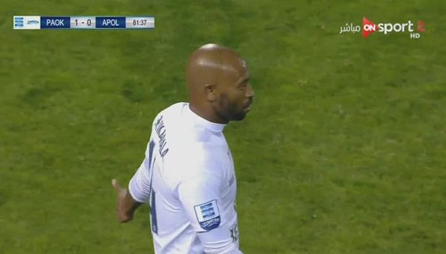 ملخص لمسات شيكابالا فى مباراة ابولون وباوك سالونيكا بالدورى اليوناني