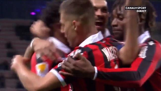 اهداف مباراة نيس وأوكسير 3 2 كأس الرابطة الفرنسية