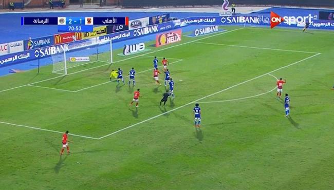 هدف تعادل الاهلي مع الترسانة 2 2 محمد شريف