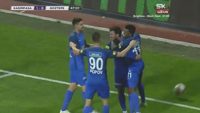 اسيست تريزيجيه الثانى فى مباراة قاسم باشا وجوزتيبي