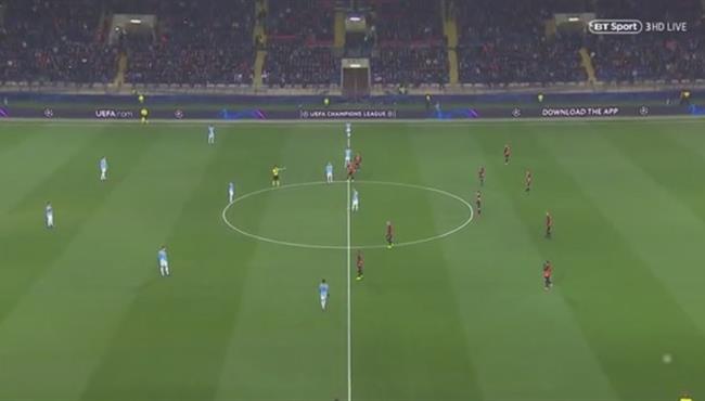 ملخص مباراة مانشستر سيتي وشاختار بدوري ابطال اوروبا