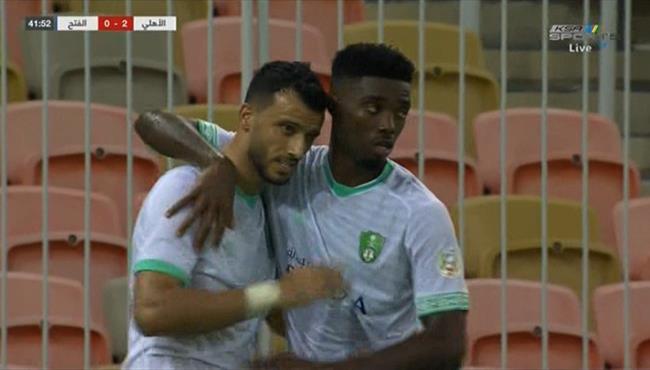 هدف عمر السومة في مرمي الفتح