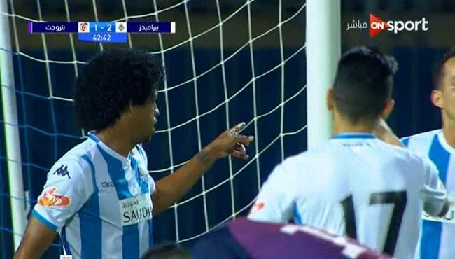 هدف كينو فى مرمي بتروجيت الدوري المصري