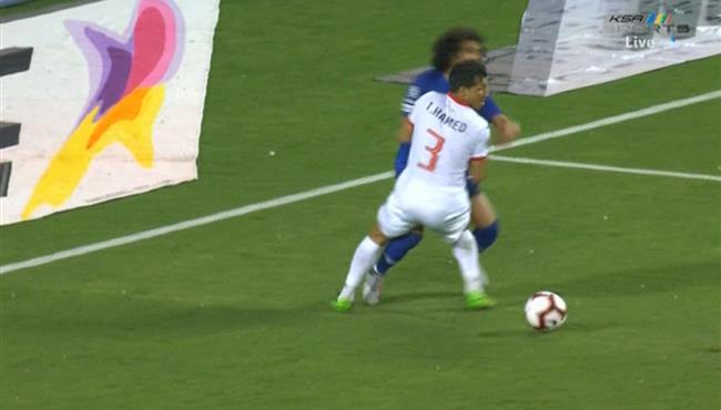هل حرم الحكم عموري من ركلة جزاء امام الزمالك