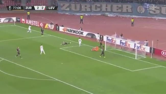 اهداف مباراة زيورخ وباير ليفركوزن 3 2 الدوري الاوروبي